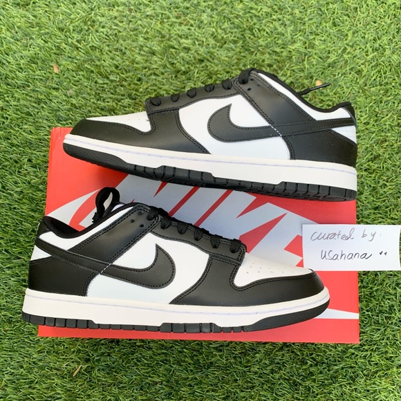 Nike Dunk Low retro white black panda shoes - Picture 2 of 4